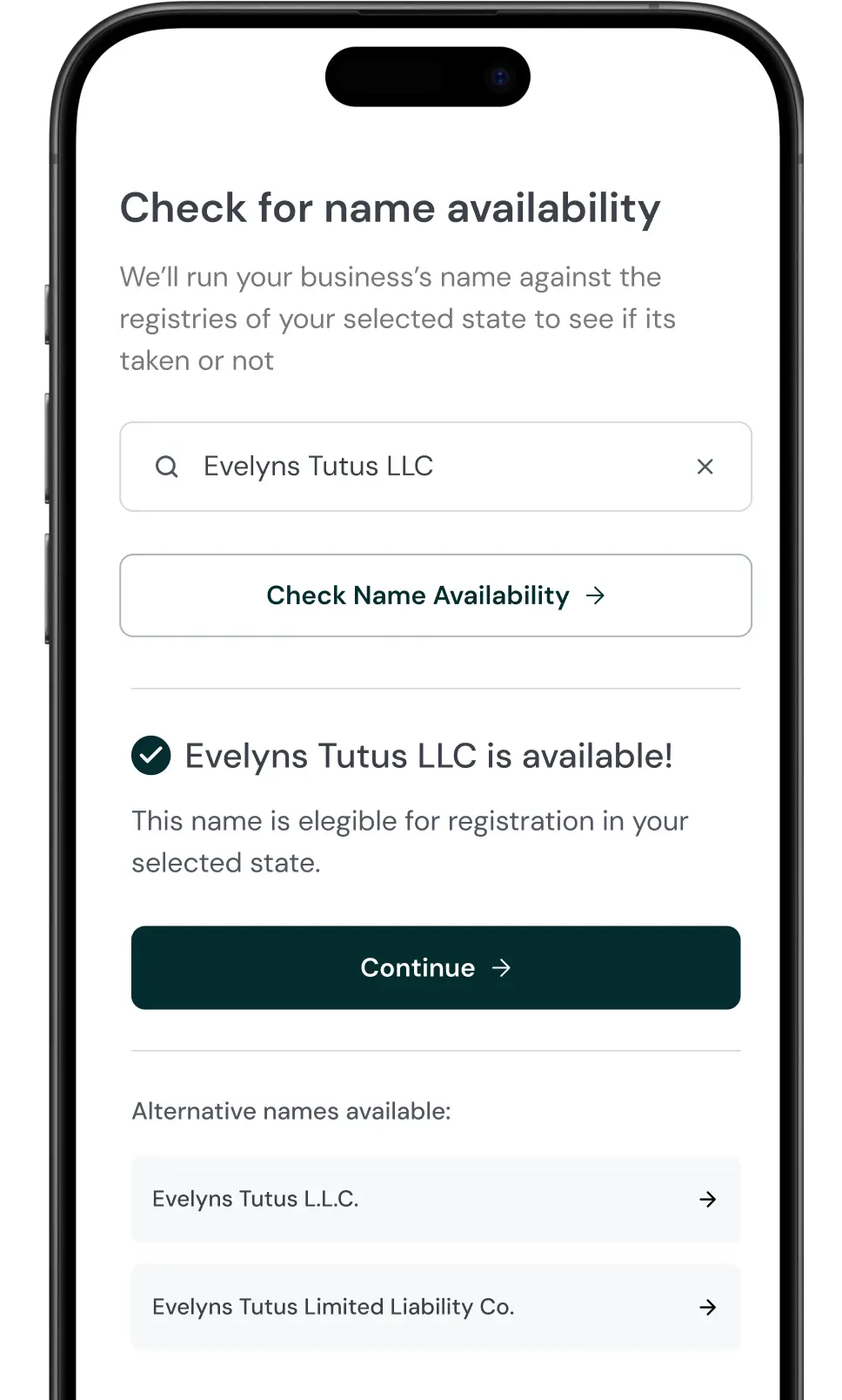 Phone showcasing response with file from webhook